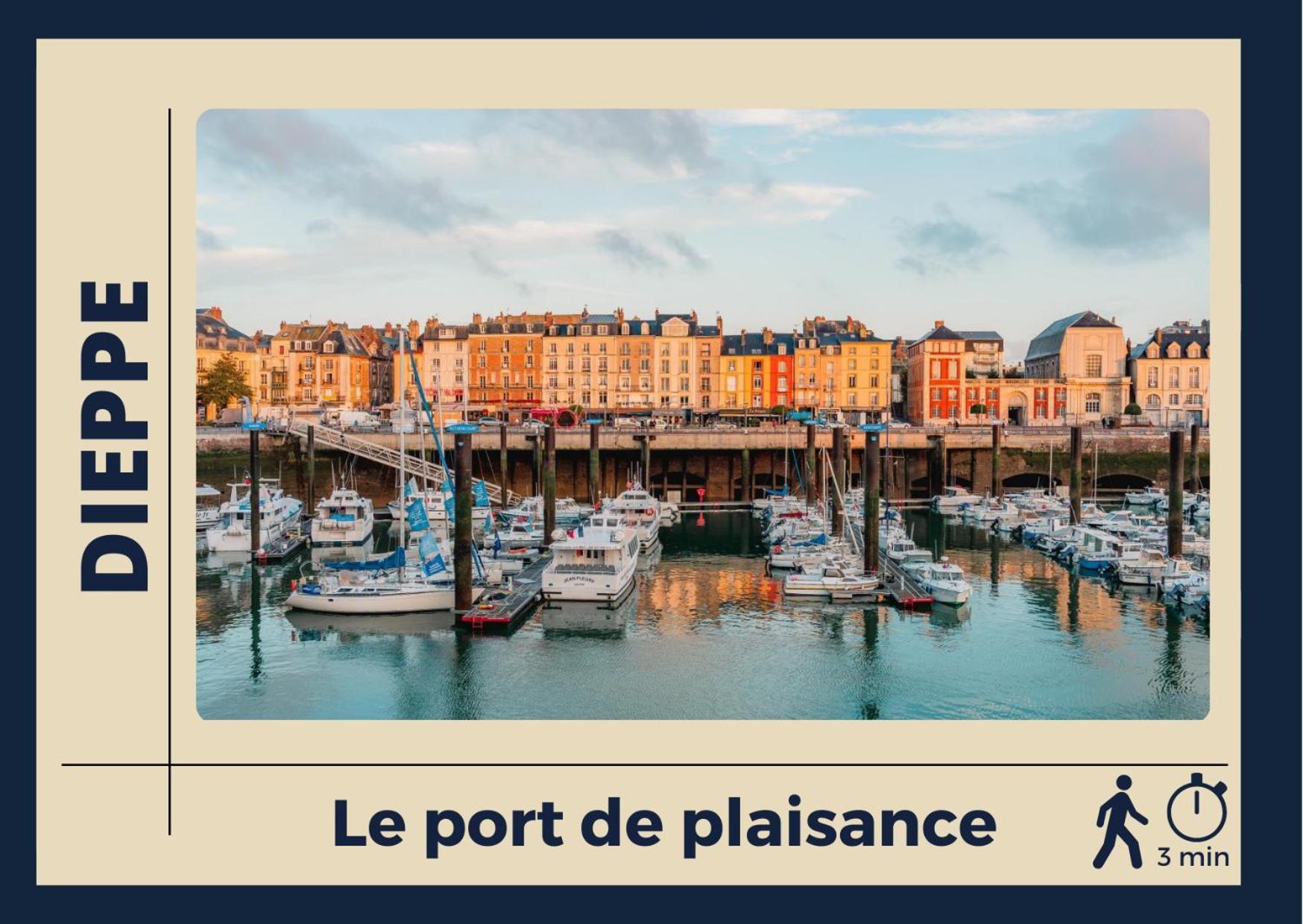 Le Carre Bleu - Studio Confort - Centre-Ville Dieppe Bagian luar foto
