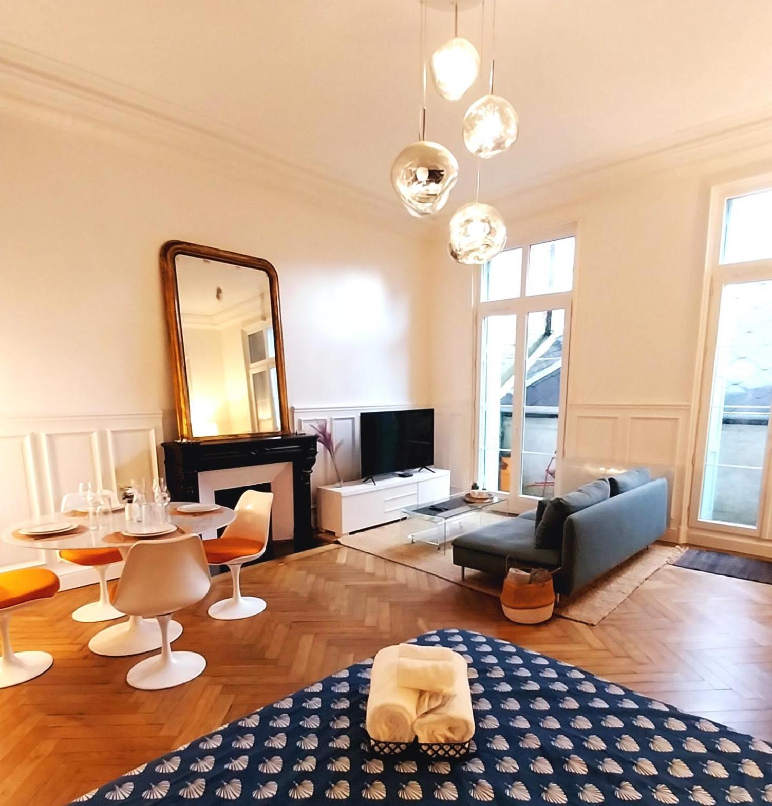 Le Carre Bleu - Studio Confort - Centre-Ville Dieppe Bagian luar foto